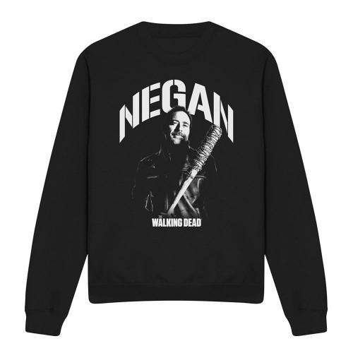 The Walking Dead Unisex Adult Negan Mono Sweatshirt