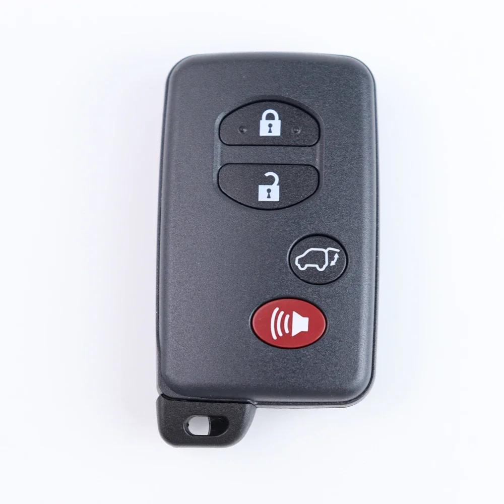 For Toyota Land Cruiser Prado Camry Crown Majesta Highlander Kluger Mark X Subaru Foreste Xv Car Key Fob Case Shell Housing