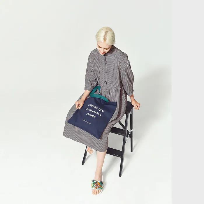 Smile eco-bag_navy