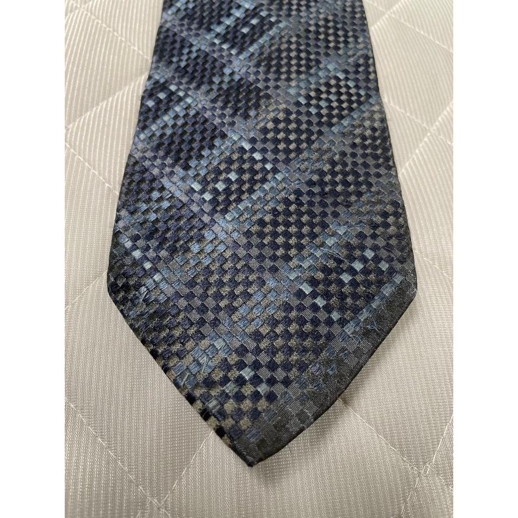Used GUCCI Gucci tie navy all-over pattern silk