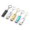 Oem Emergency Outdoor Tools Portable Stainless Steel Signal Whistle Essential Accessory Tool For Camping And Hiking Rescue Whist