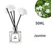 50ml Air Freshener Aromatherapy Perfume Flameless Flower Fragrance Home Office Aroma Diffuser Desktop Decorative Ornament