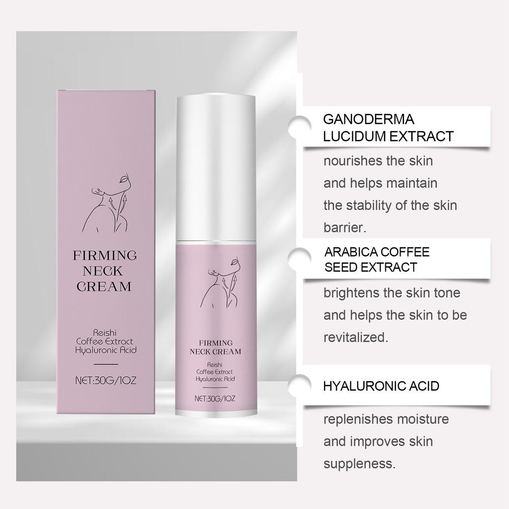 Anti-wrinkle And Anti-aging Neck Cream Moisturizes, Evens Out Skin Tone, Tightens Skin, And Rejuvenates The Skin.