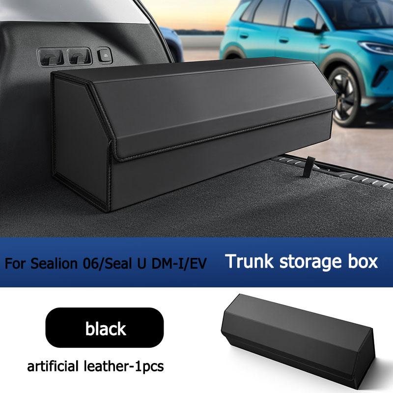 For BYD Sea Lion 06 SONG PLUS Seal U DM-I/EV Rear Trunk Storage Box Trunk Sorting  Storage Box Interior Supplies Accessories D2