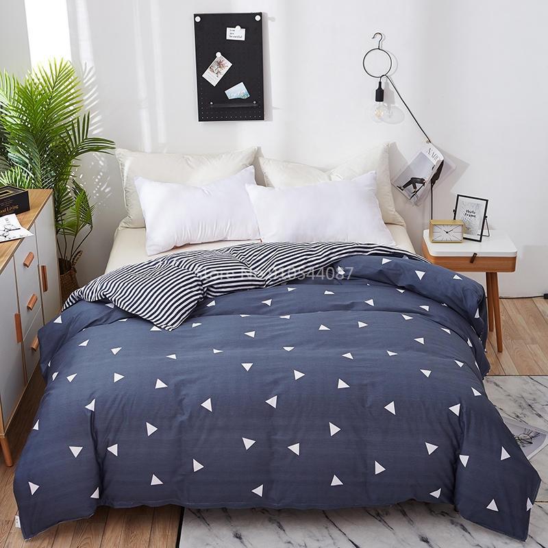 Love Pattern Cotton Duvet Cover Spring Autumn Quilt Cover Single Double Twin Full Queen King Comforter Blanket Case Textile 1pc
