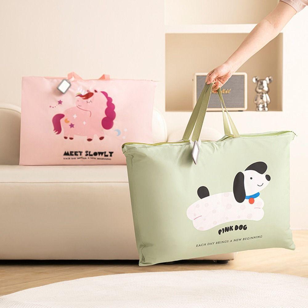 Foldable Clothes Quilt Storage Bag Large Capacity Cloth Moving Packing Bag Travel