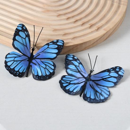 4 Pcs 3D Butterfly Wall Stickers Colorful Butterflies Wall Decal Removable Wall Art Murals for DIY Crafts Home Office Party Bedroom Decoration