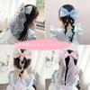 Doyime 3-Piece Ribbon Hair Clip Hair Accessory Set for Kids, Bow Princess Hairpins, Stylish and Cute, Perfect for Recitals, Cosplay, Birthdays,