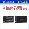 Repalcement Camera Battery SB-LSM80 SB LSM80 SBLSM80 Rechargeable Camera Battery For SAMSUNG VP-DC175 VP-DC565 VP-DC575 SC-D357