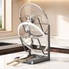 Adjustable chopping board Pot Lid Holder Carbon steel Practicality Drain Durable Home Countertop Shelf Kitchen Shelf