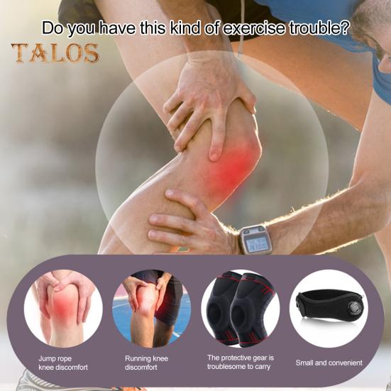 2 Stück Patellasehnen-Knieband, verstellbare Kompressions-Patella-Stabilisator-Knie-Schmerzlinderungs-Stützbandage zum Wandern, Fußball, Basketball, Laufen