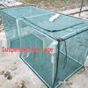 Floating Yellow Eel Net Cage with Lid for Fish Farming and Temporary Raising