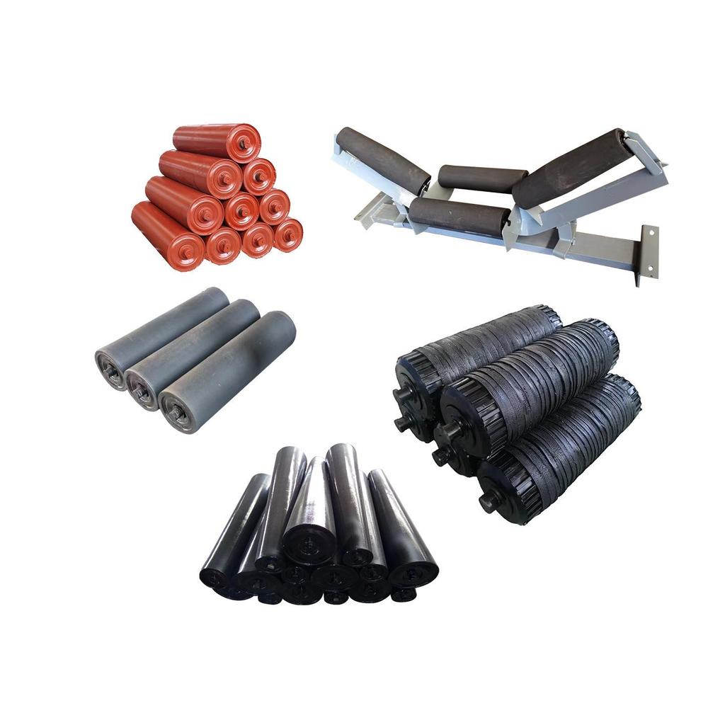 Spiral Rubber Idlers: Non-stick, Wear-resistant Rollers for Mine and Coal Conveying