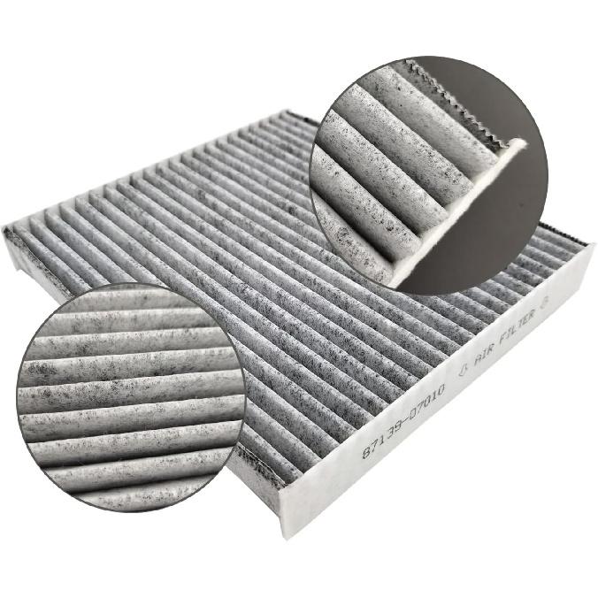 Engine Air Filter & Carbon Cabin Air Filter Fit For Corolla(2009-) Matrix(2009-2014) Yaris(2007-2018) Scion XD(2008-2014) Vibe(2009-2010)