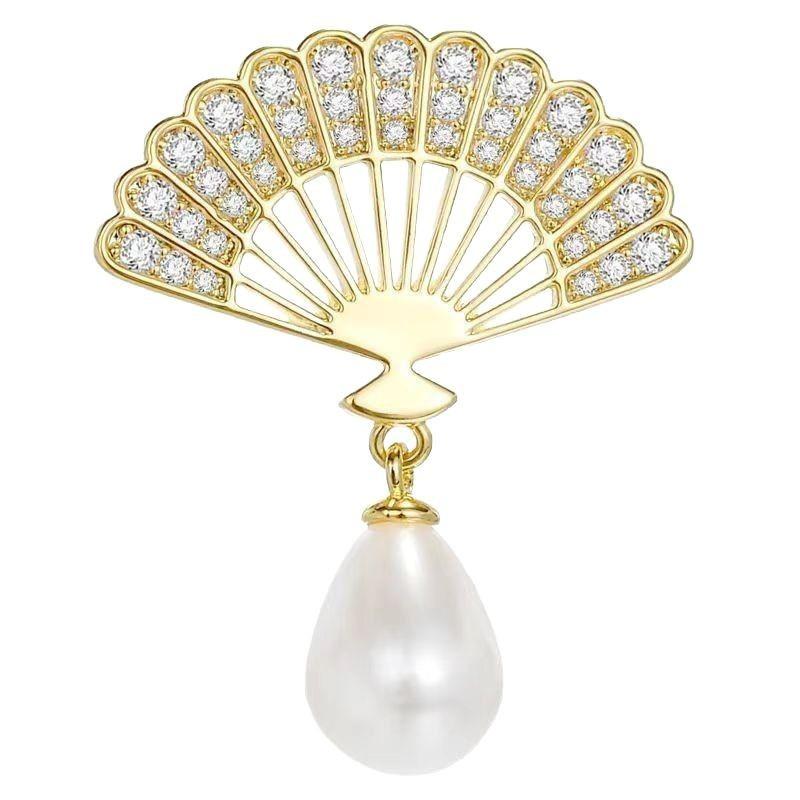 

Модная брошь, брошь с бриллиантами, брошь для костюма, аксессуары