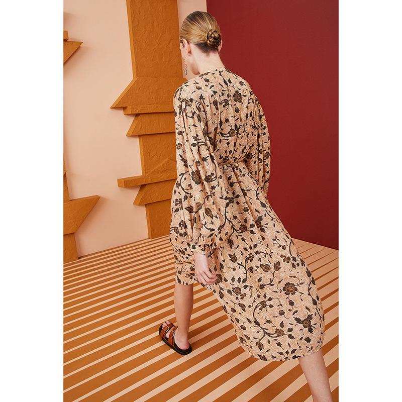 

Европейский и американский праздничный принт пляжная накидка: Женская рубашка с длинным рукавом, завязками, солнцезащитная S бежевый