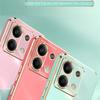 XINLI For Xiaomi Redmi Note 13 Pro 4G/Poco M6 Pro 4G TPU Phone Case Electroplating Edge