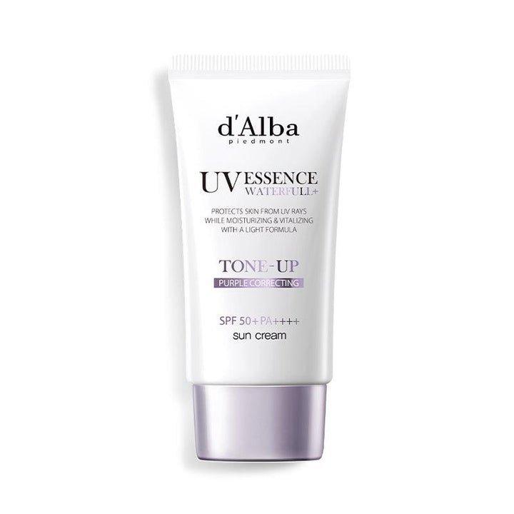 d'Alba Waterfull UV Essence Tone Up Sun Cream #Purple SPF 50+ PA++++ 50ml