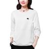 Jin large size Korean version of the new autumn long-sleeved t-shirt for women's loose and thin belly-covering bottoming top