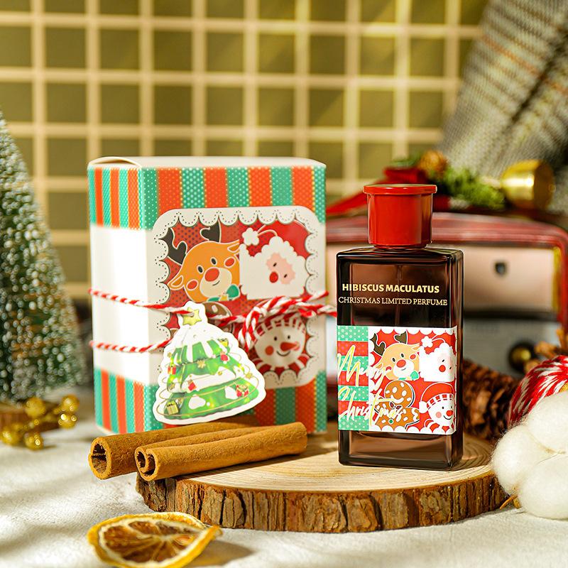 Christmas New Year Perfume New Souvenir Cartoon Elk Fragrance Men s and Women s Perfume 50ml