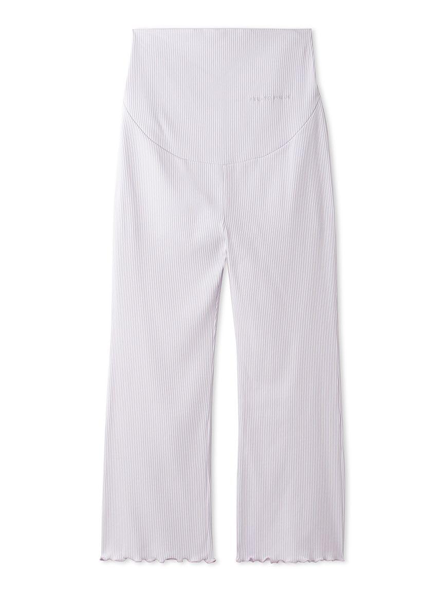 

Maternity Ribbed Long Pants PWCP241267 LAV [Gelato Pique] Women s