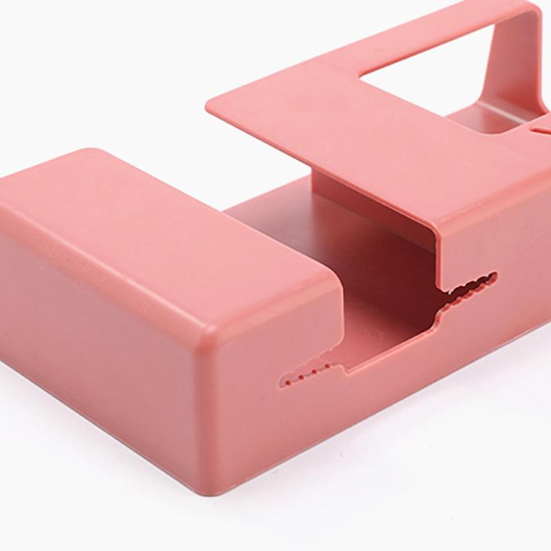 2 In 1 Wall-Mounted Mobile Phone Remote Control Storage Box Multifunctional Punch-Free Storage Rack Wall Debris Storage Holders