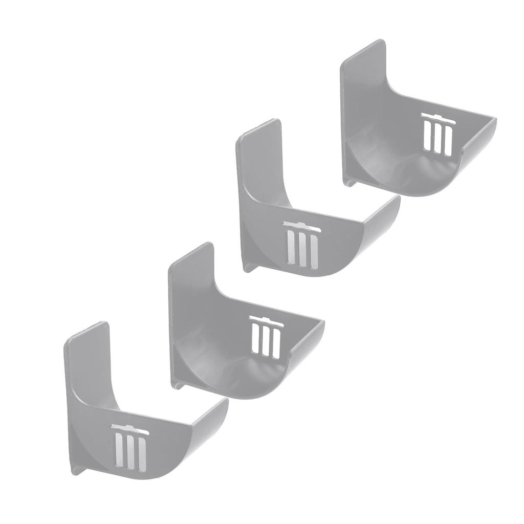 Pack of 4 Multipurpose Trash Bag Holder Adhesive Wall Mounted Organizers for Kitchen And Bathroom Storage Solution