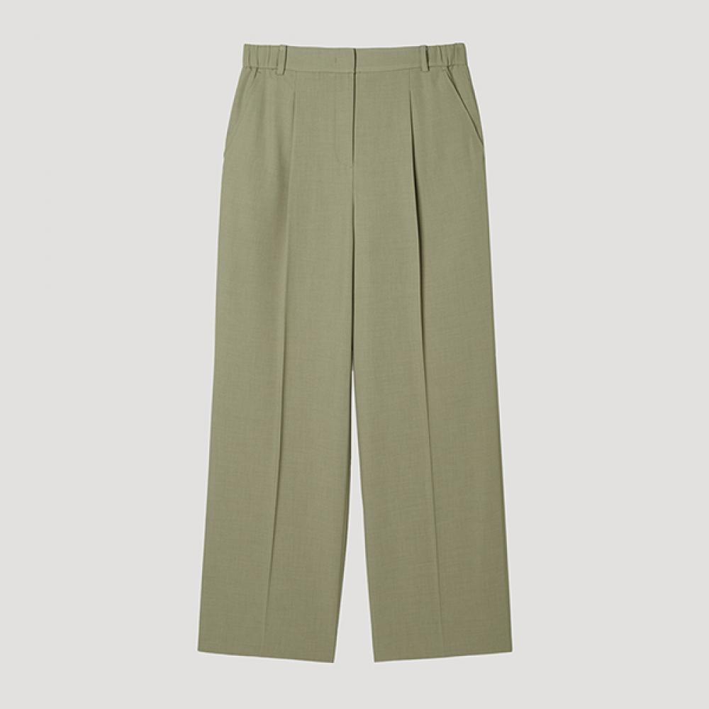 

[Она S пропустила] Широкие брюки с одной вытачкой сзади SwSSlp22050 Lw light brown/66