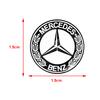 Car Lock Keyhole Stickers Door Lock Protect Car 3D Stickers For Mercedes Benz AMG C180 C200 C260 C300 W108 W124 W126 W140 W168 W169 CLA