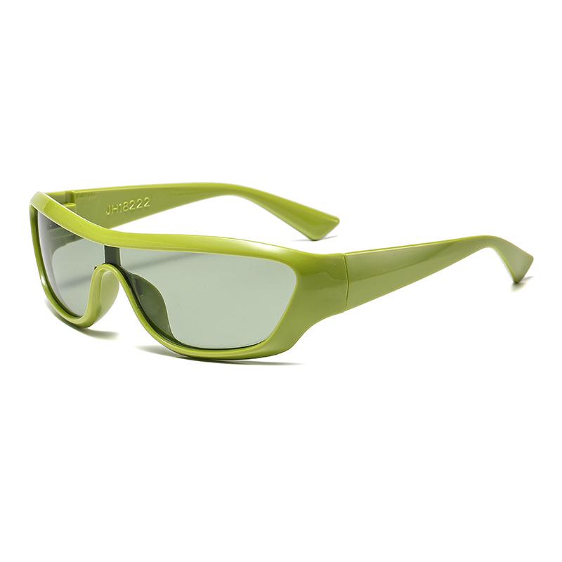 2026 Trendy European & American UV-Protective Hip Hop Cycling Sunglasses