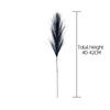 10 buc Buchet Pampas Artificial Floare de Stuf Fals Pampas Fals 40cm pentru Decorare Casă Nuntă Petrecere