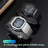 Milánský pletený řemínek pro Casio G-Shock GMW-B5000 Pevná nerezová ocel Kovový řemínek na hodinky Modifikace Náramkové doplňky