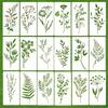 Wildflower Painting Template  Reusable Painting  Flowers and Plants  Inkjet Pet Graffiti  Washable