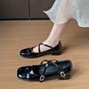 Fashion 2024 Brand Women's Shoes Mary Janes Women's High Heels Fashion Buckle Strap Dress Pumps Women New Square Toe Heels Women Zapatos