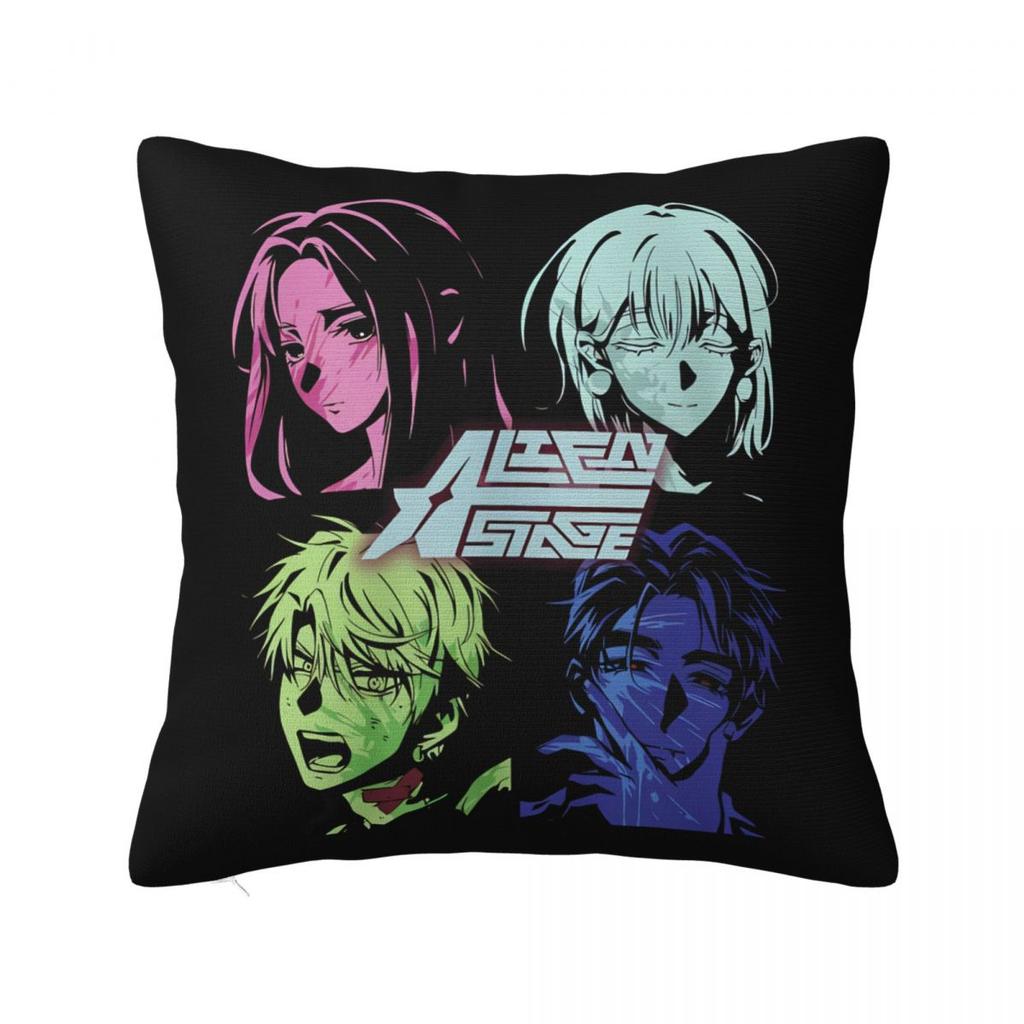Alien Stage Anime Pillow Covers Home Luka Ivan Till Mizi Cushion Case Cool Decorative Pillow Cover 45*45