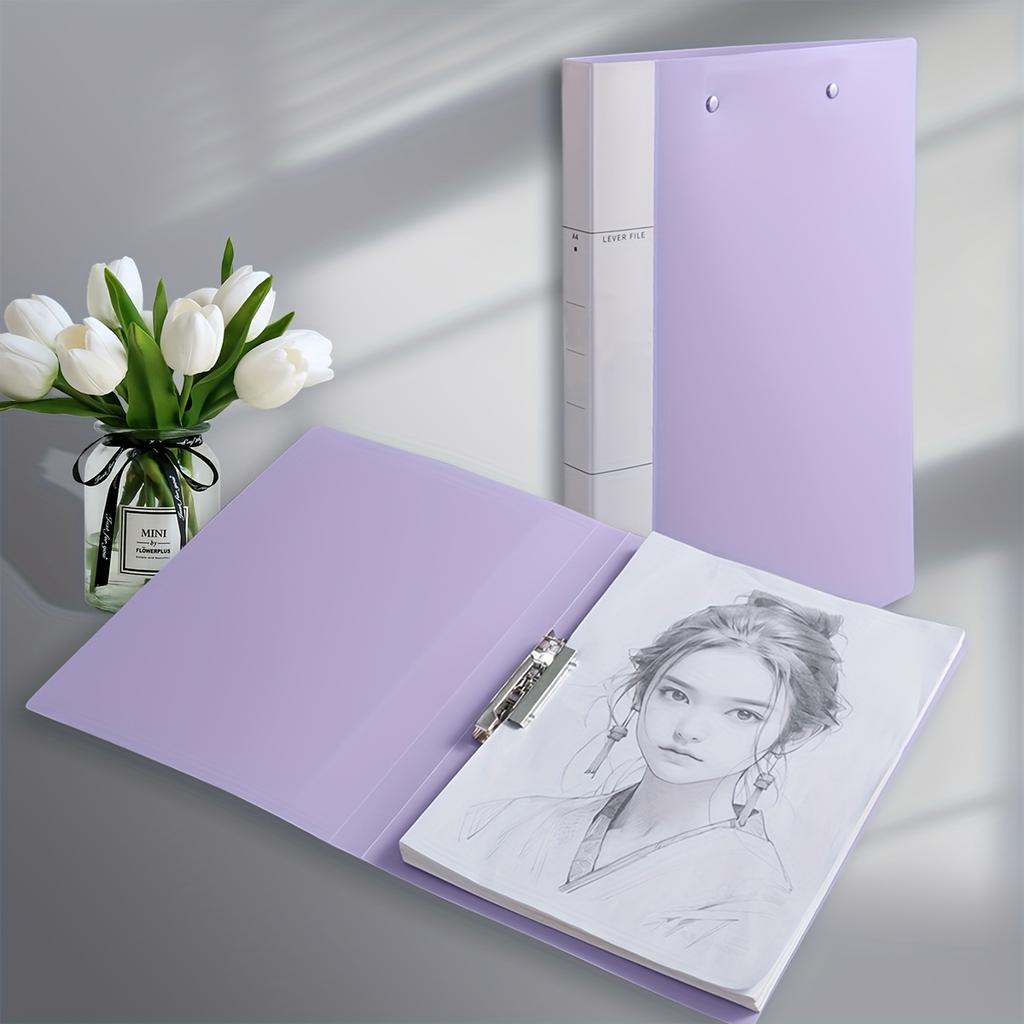 NEW A4 Folder Strong Single Clip Office Supplies For Archives File Folder Binder Display Book School Office Stationery Supplies