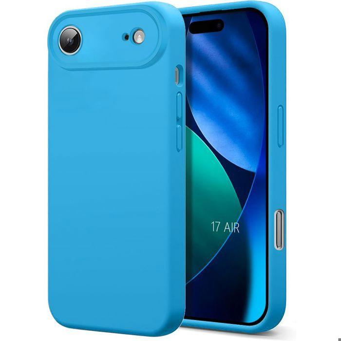 Coque de Protection - BOOLING - iPhone Air - Silicone Souple Doux Slim Anti-Rayures Bleu
