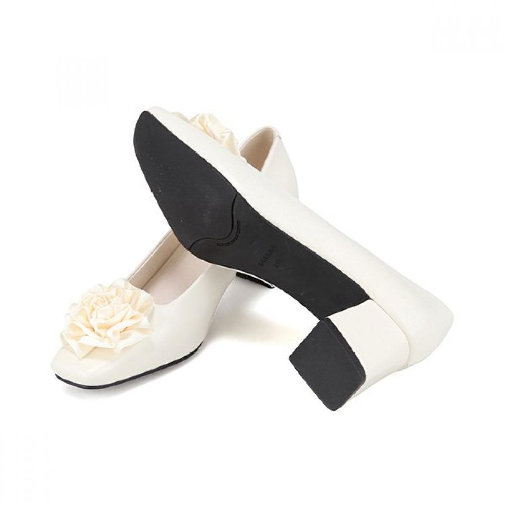 Barbara Leather Satin CorSage Women S pumpS 5cm Bbj208iv