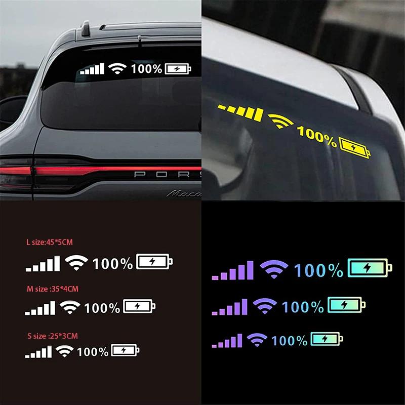 Car Vinyl  Car Reflective Safety Warning Car Decoration Sticker Reflector Protective Tape Strip Film Auto Motorcycle Sticker