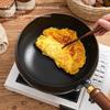 Zhangqiu Traditional Handmade Large Belly Iron Wok, Forged Coating Non-stick Pan, Hand-beaten Stir-fry Pan, Milk Pot, Cooking