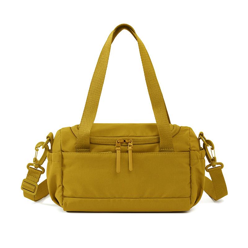 Large Capacity Shoulder Bag Solid Color Crossbody Bag