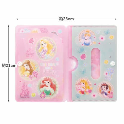 Skater Mask Case Small Size Accessories Card Pocket Tissue Storage Princess Disney MKC2-A