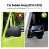ABS Rearview Mirror Cover Trim with Turn Signal Light for Suzuki Jimny 2019 2020 2021 2022 2023-2026 3 Door 5 Door Accessories