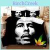 Bob Marley Bedding Set With 3d Digital Print Modern Minimalist For Home Decor