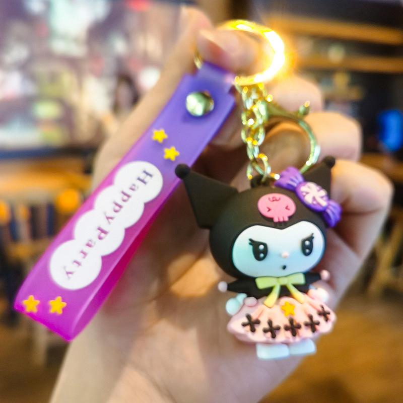 Happy Kurumi Keychain High-end Doll Claw Machine Gift Companion Gift Small Accessory Wholesale Fashion Toys Anime Cartoon Frind