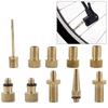 10PCS Light Weight Valve Conversion Nozzle for MTB,Bicycle, Balls, Air and Gym Pump