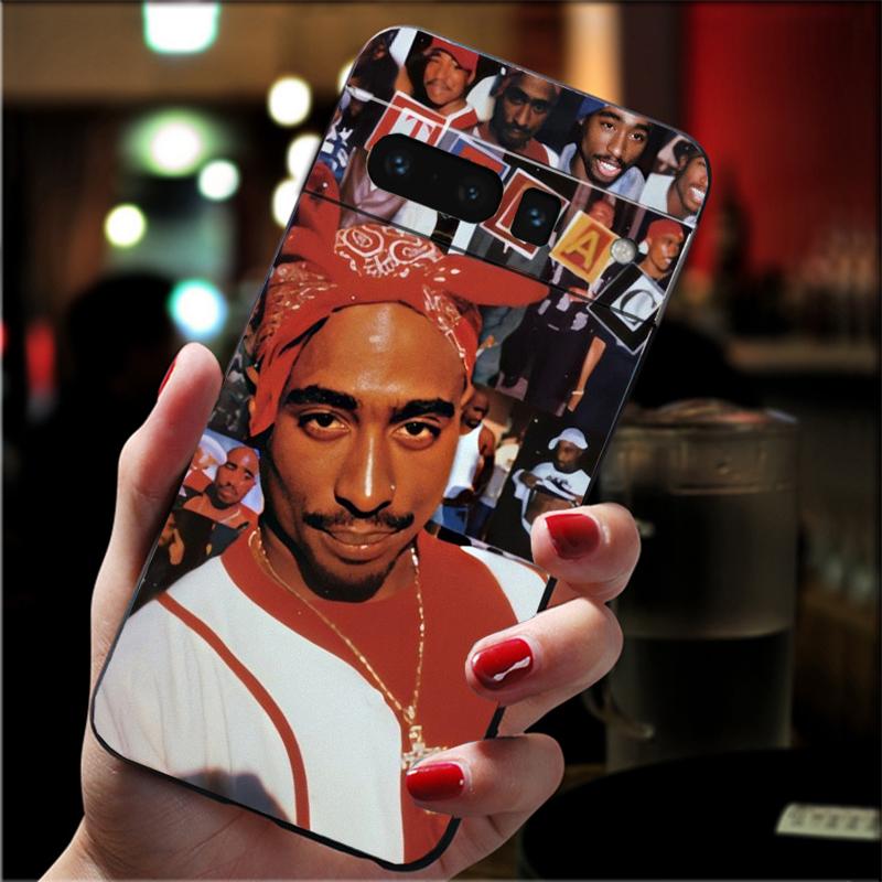 Handyhülle für Google Pixel 10 9 Pro XL 9A 8 7 6 Pro Pixel 8A 7A 6A Pixel 8 7 6 5 Tupac 2pac Sänger Hülle