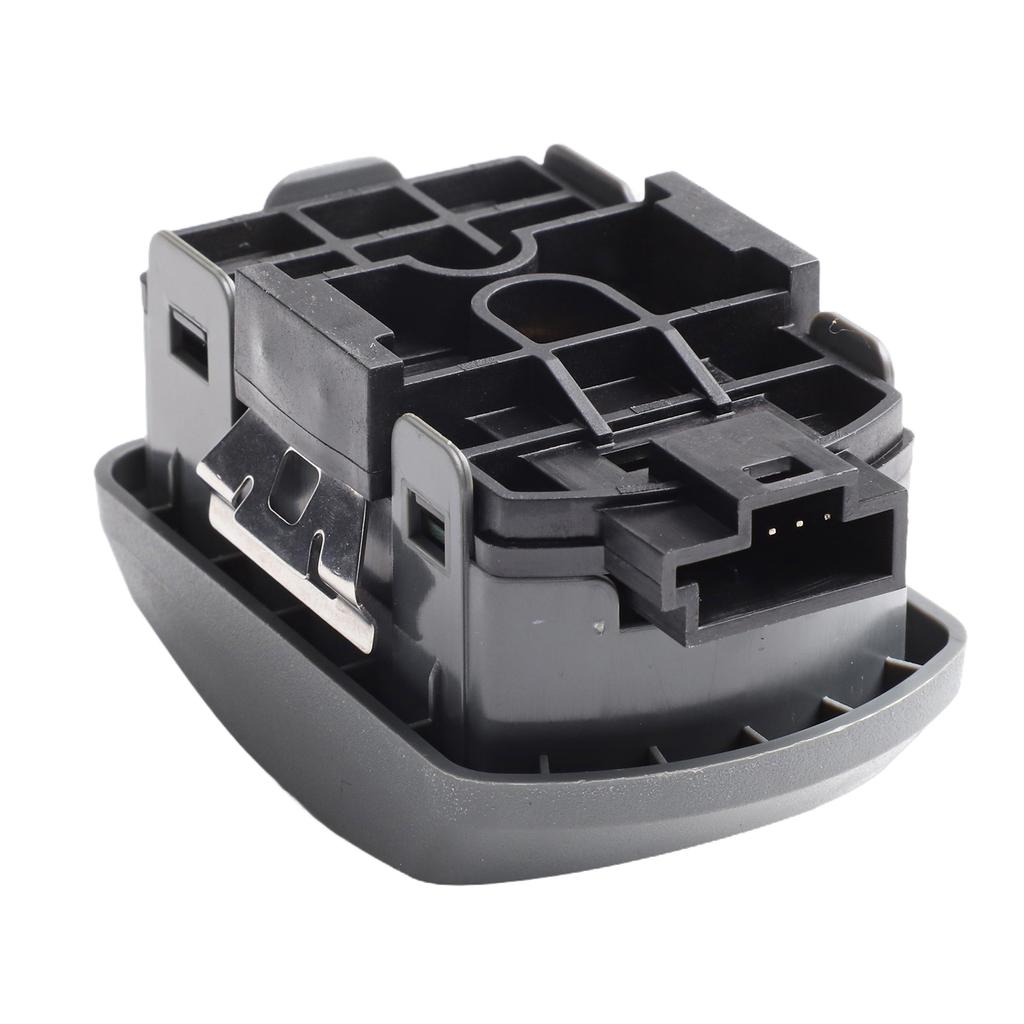 Interruptor duplo preto P27-1069 Material plástico do interruptor Modelo Ano Compatibilidade Aparência Formato Tamanho Material de alta qualidade