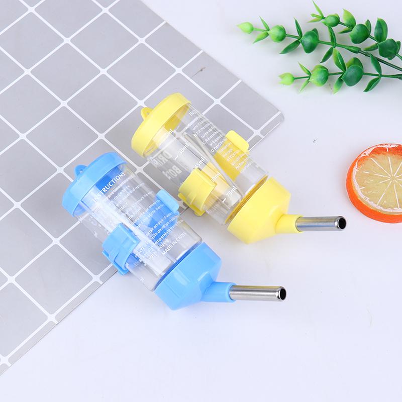 Bebedor de plástico para hamster, dispensador de garrafa de água, fonte suspensa