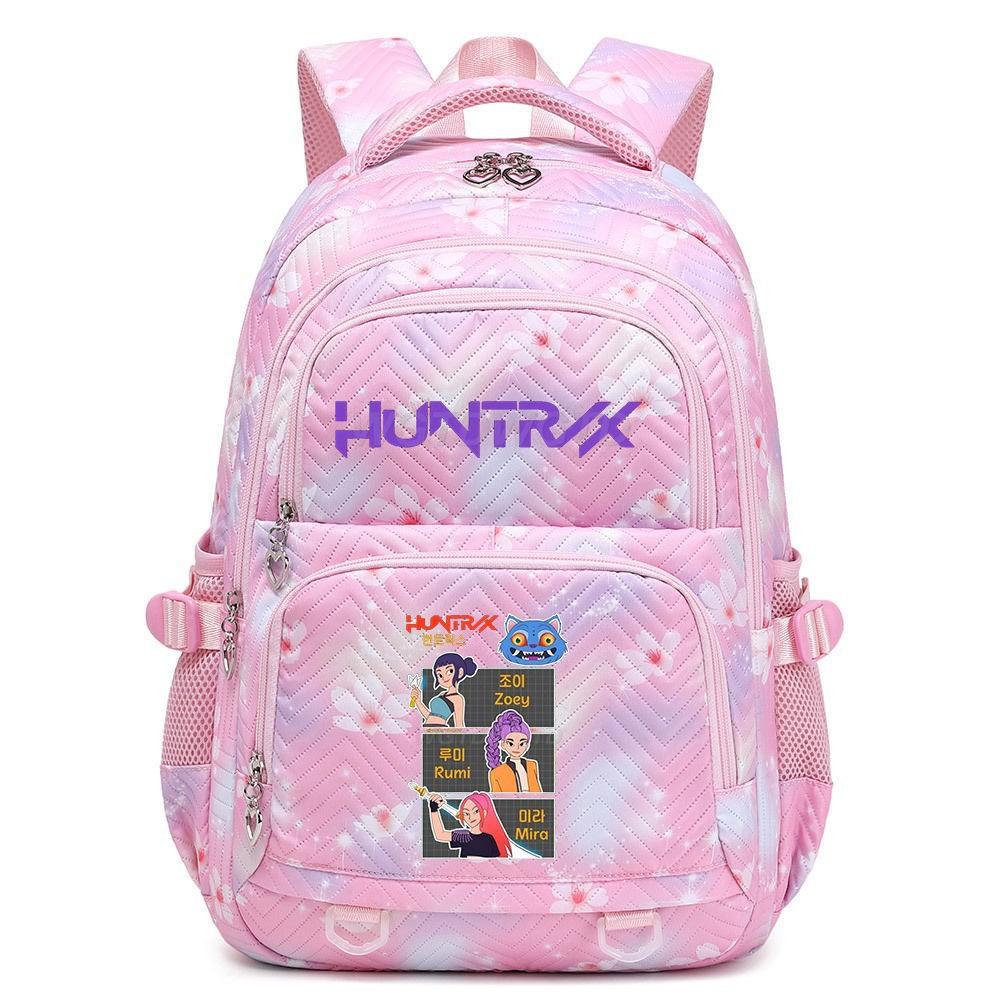 Peripheral printing large-capacity primary and secondary school schoolbags trendy backpacks lightweight and fashionable backpacks
